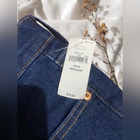 Gap 70s Flare High Rise Wide-Leg Full-Length Jeans – Premium Denim - Picture 5 of 9